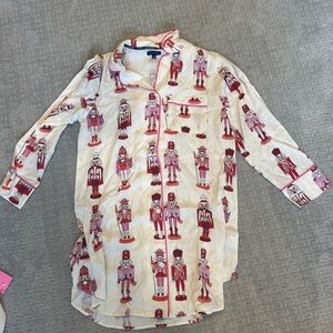 Katie Kime Nutcracker Print Nightshirt